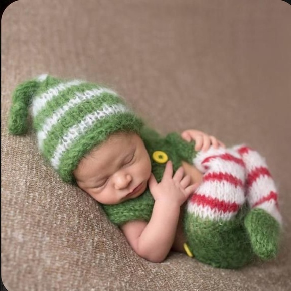 NWOT NEWBORN ELF PHOTOSHOOT PROP COSTUME - Picture 1 of 3